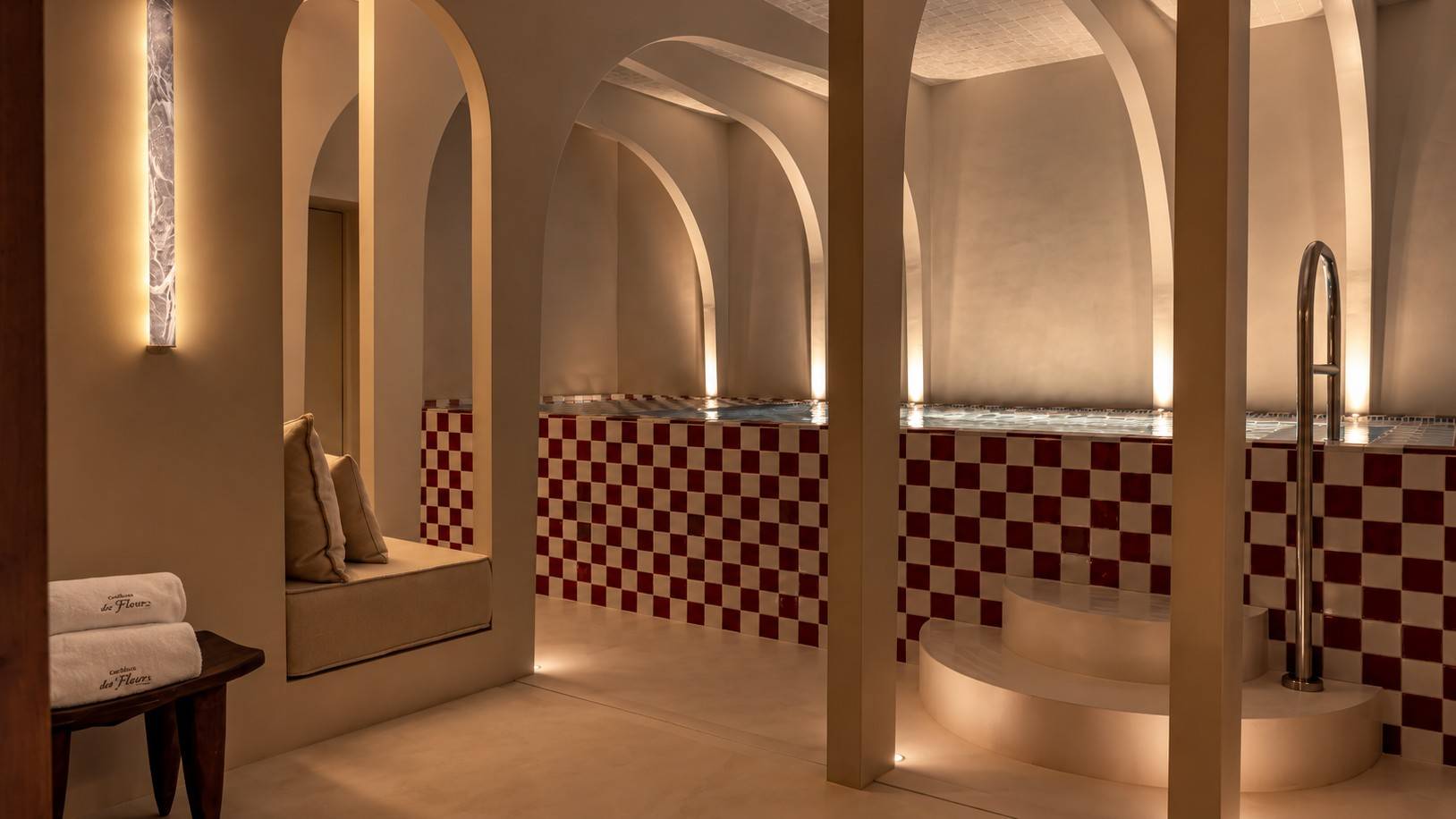 Private Spa at Dusk