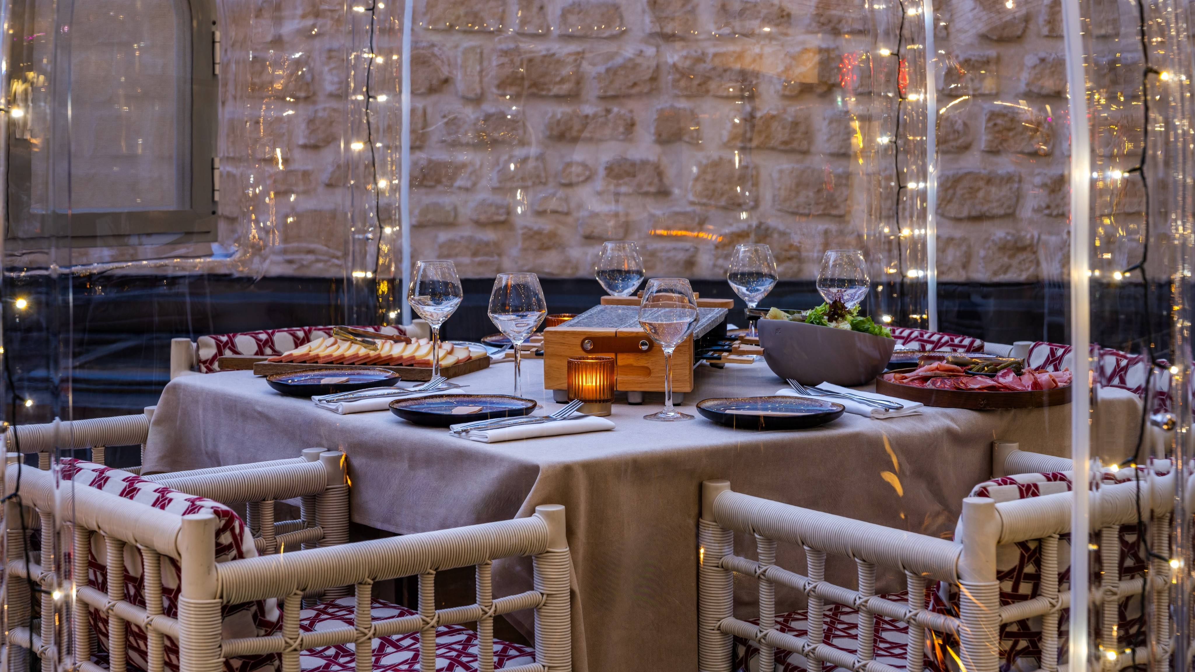 Dîner Montagnard Illuminé