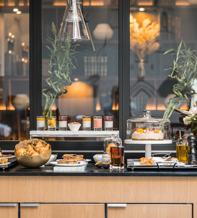 Home-made breakfast at Villas Foch