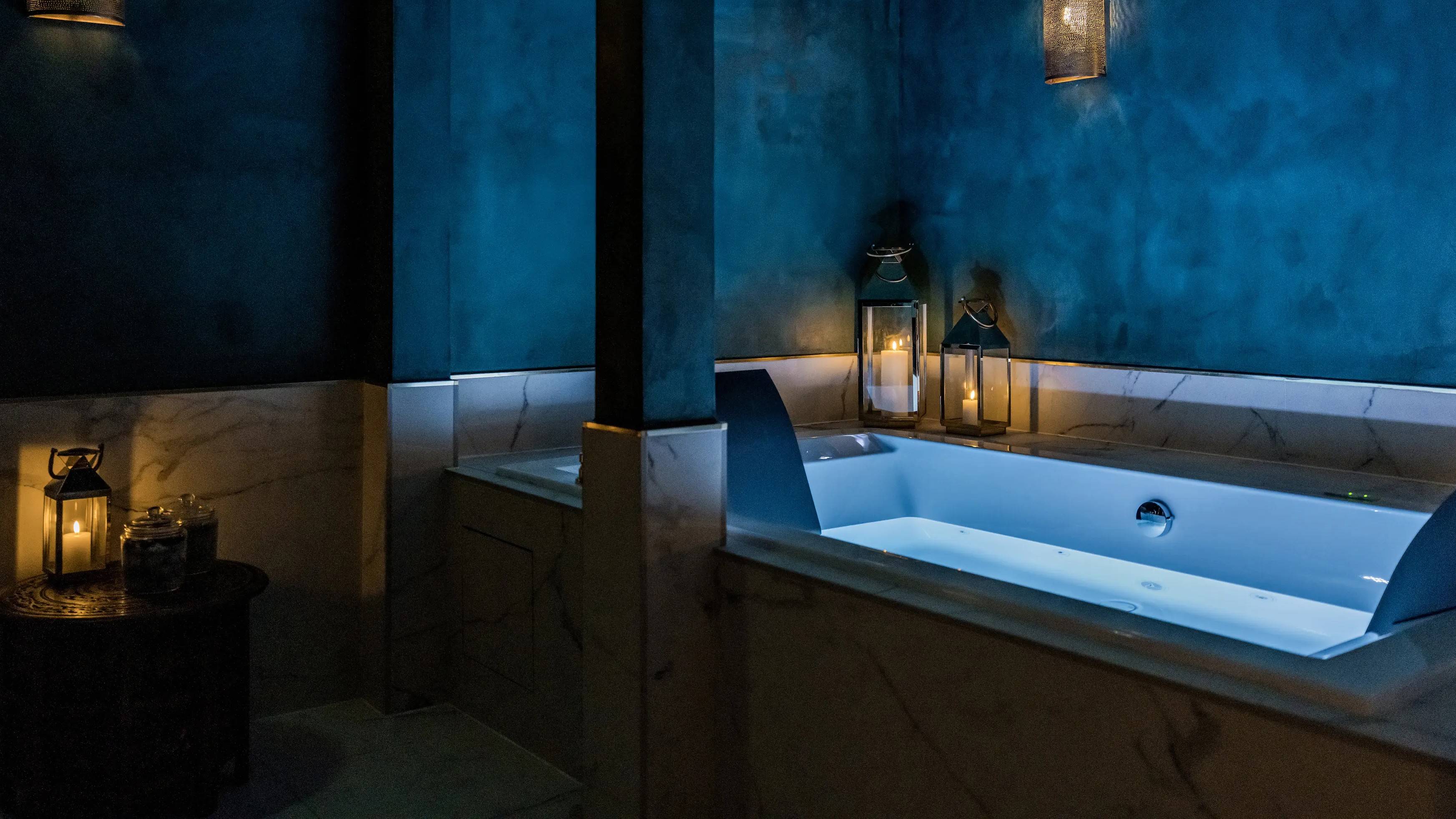 Private spa and tea time