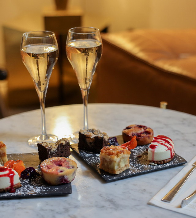 Spa, Bubbles & Sweet Treats